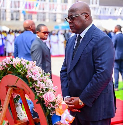 Kinshasa Le Président Félix Tshisekedi a rendu les derniers hommages