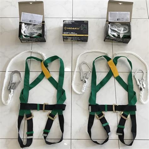 Jual Full Body Harness Hidaku Type X3 Single Hook Safety Belt Hidaku