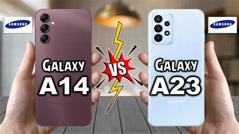 Samsung Galaxy A14 5g Vs Samsung Galaxy A23 5g Techvs Youtube