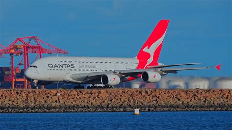 VERY CLOSE UP HEAVY Aircraft Takeoffs And Landings SYDNEY Airport