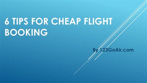 6 Tips for Cheap Flight Booking on Call by jindalrashmi01 - Issuu