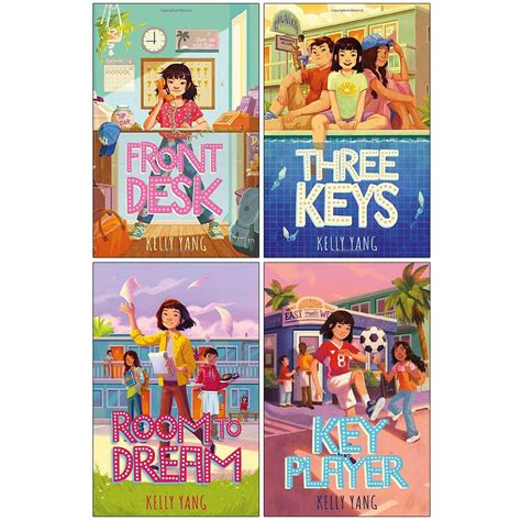 Front Desk Series 4 Books Collection Set By Kelly Yang Front Desk