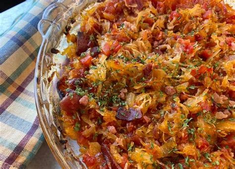 Sauerkraut Casserole