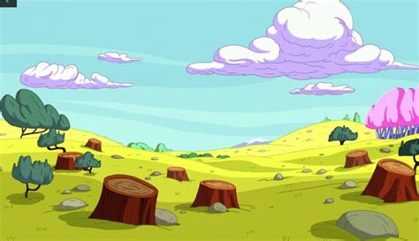 Adventure Time Landscape Wallpaper