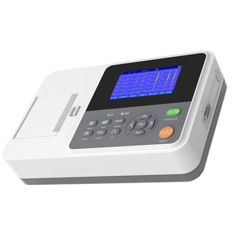 Contec E3 ecg Machine HD Touch Screen Eletrocardiograma Portátil 12