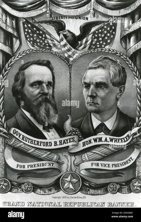 Rutherford B Hayes Campaign Hi Res Stock Photography And Images Alamy