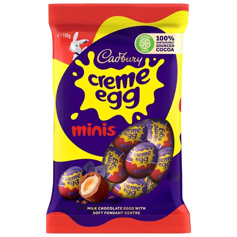 Cadbury Creme Egg Minis Egg Bag 110g - Easter Egg Warehouse