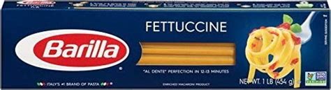 Barilla Fettuccine - 16 Oz ( Package Of 6 -1Lb Boxes) - Walmart.com