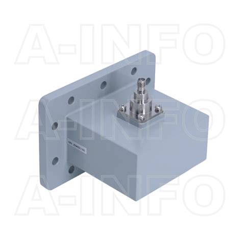 Wcas Right Angle Rectangular Waveguide To Coaxial Adapter