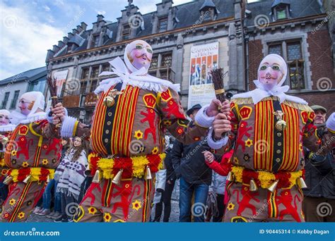 Carnevale 2017 Del Merletto Binche Immagine Stock Editoriale Immagine