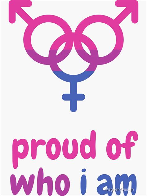 Bi Pride Sticker For Sale By Wagner Design Redbubble