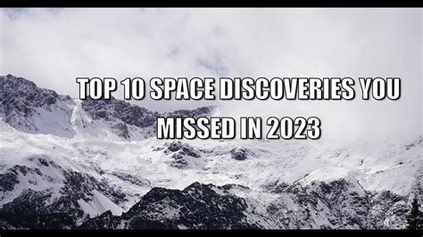 Mind Blowing Space Anomalies Revealed Top 10 Discoveries You Missed In