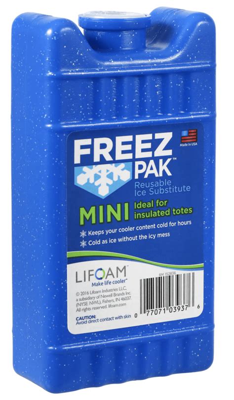 Ice Pack - Ice packs for coolers - Includes: 3 Ice Pack size Mini ...