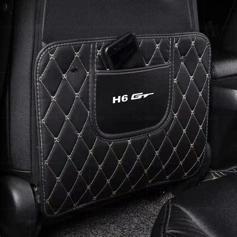 Pcs Pu Leather Car Seat Backrest Anti Kick Pad For Gwm Haval H Gt