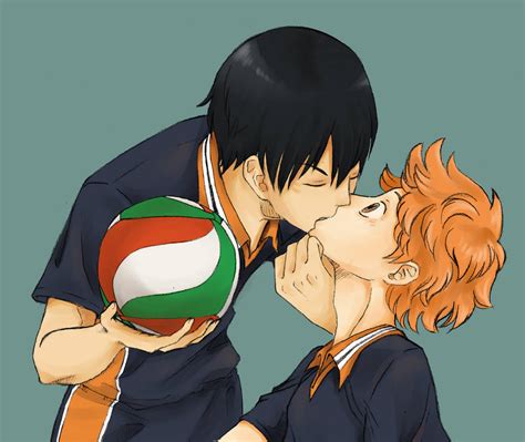 KageHina Kiss By SweetSugar18 On DeviantArt