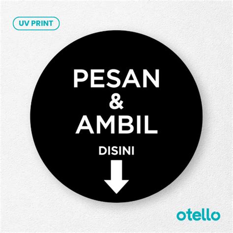 Jual Pesan Ambil Disini Cetak Signage Acrylic Sign Board Akrilik