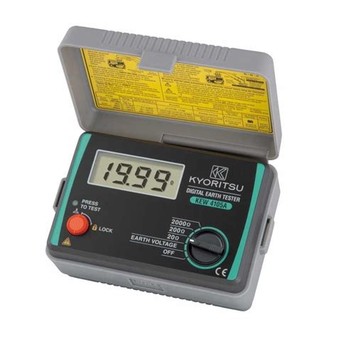 Kewtech KEW4105A Earth Resistance Tester KEW 4105A Kyoritsu K4105A