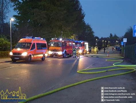 Gartenlauben Durch Feuer Zerst Rt Einsatzbericht Eutin