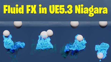 Fluid FX In UE5 3 Niagara Tutorial CGOW