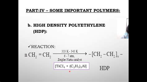 Introduction To Polymer Chemistry Lecture Youtube