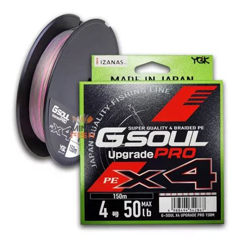 Linha Multifilamento G Soul Upgrade Pro X M Escolha Lb Frete Gr Tis