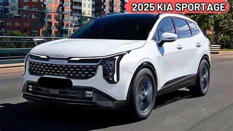 New 2025 Kia Sportage Facelift Hybrid Model Official Reveal First