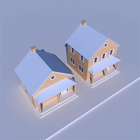 3d Model Farm House