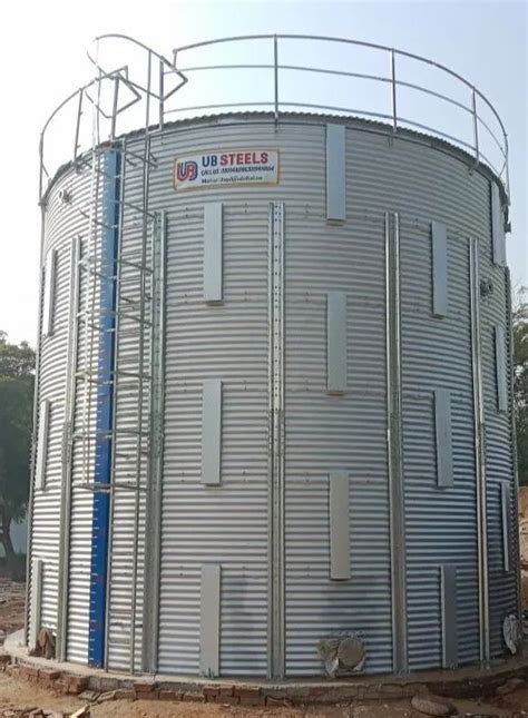 UB Steels Galvanized Steel Water Storage Tank At Rs 3 Litre In Gurugram