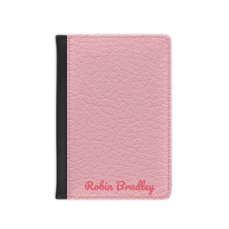 Pink Passport Cover Personalized Passport Holder Travel T Etsy