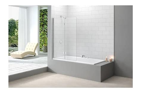 Merlyn Mb8 2 Panel Folding Bath Screen Ganlys