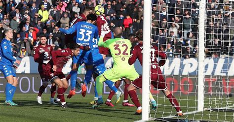 Empoli Torino 2 2 La Sintesi Della Partita