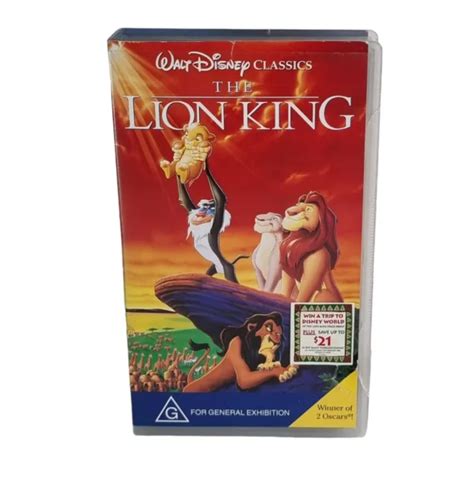 THE LION KING Walt Disney VHS Movie Video Tape EUR 8 26 PicClick IT