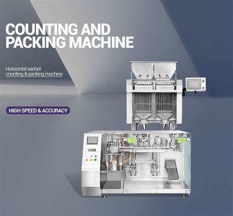 Horizontal Counting And Packing Machine S Counting And Packing