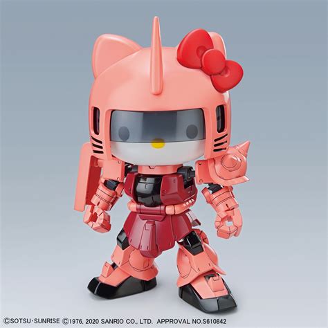 Sd Cross Silhouette Hello Kitty Chars Zaku Ii Sd Gundam 101figurine Ro