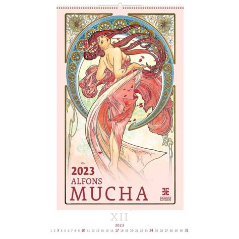 Kalender Helma X Cm Alfons Mucha