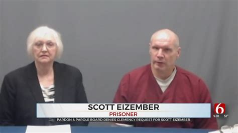 Pardon Parole Board Denies Clemency Request For Scott Eizember