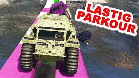 HOGE HOBBEL IN HET PARKOUR GAAT FOUT GTA V Online Races YouTube