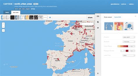 Cartodb Propose La Cartographie La Port E De Tous