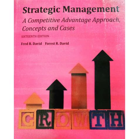 Strategic Management By Fred R David 16th Edition