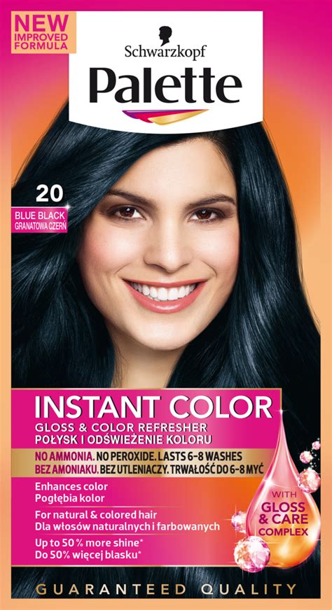 Schwarzkopf Palette Szampon Koloryzuj Cy Nr Granatowa Czer Ml