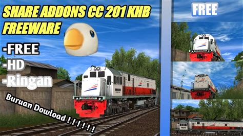 SHARE ADDONS TRAINZ SIMULATOR ANDROID CC 201 HD Freeware By KHB ID