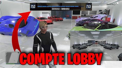 Vend Compte Lobby GTA 5 Level 700 600 Millions Info En Description