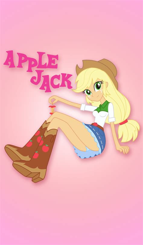 Suggestive Artist Irako Applejack Human Equestria Girls