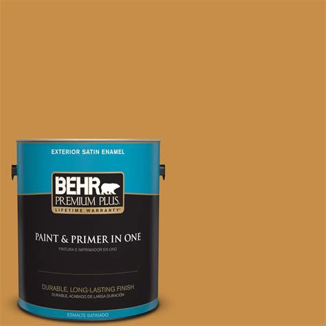 Behr Marquee Gal Bxc Natural Copper Satin Enamel Exterior Paint