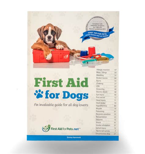 First Aid for Dogs Book - First Aid for Pets