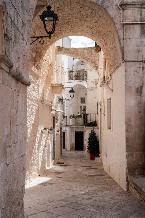 Old Street View Puglia Italy By Stocksy Contributor Hernandez