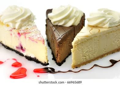 Slices Cheesecake Stock Photo 66965689 | Shutterstock