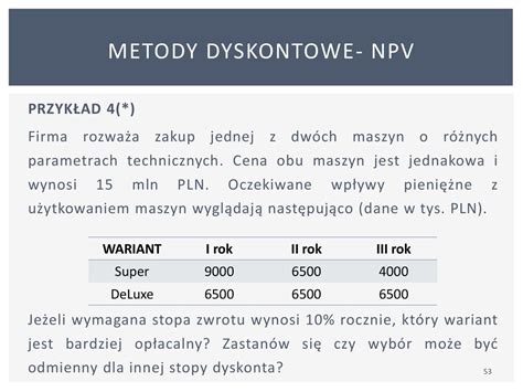 Ocena Projekt W Inwestycyjnych Ppt Pobierz