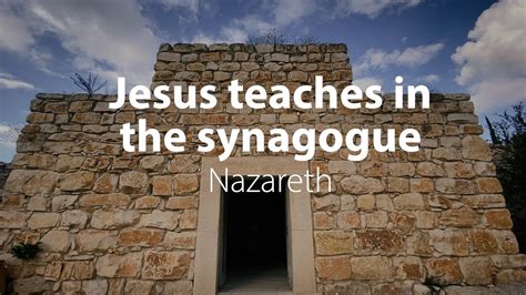 Jesus Teaching In The Synagogue