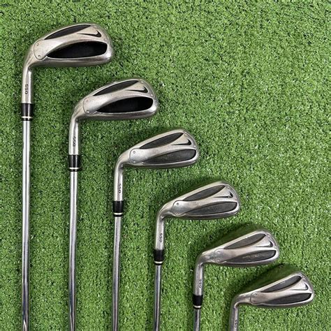 Nike Slingshot Oss Left Handed Iron Set 6 Pw Aw Regular Flex Speedstep 1 2” Sidelineswap